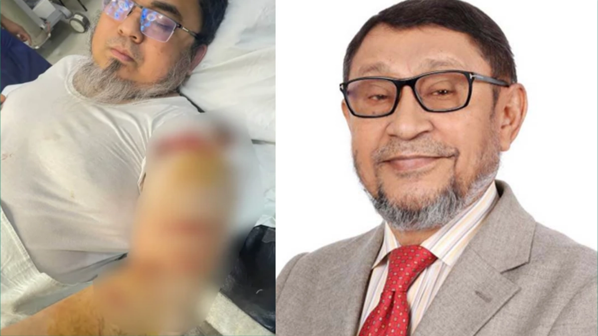 আহত চিকিৎসককে দেখতে হাসপাতালে স্বাস্থ্যমন্ত্রী