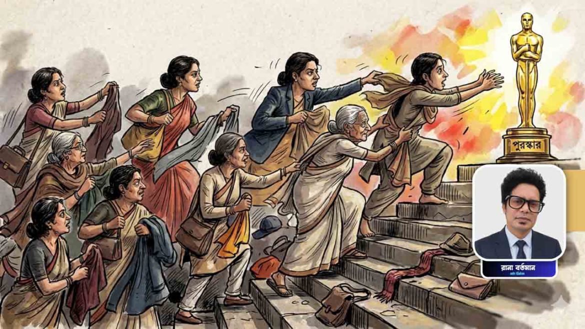 নগ্ন হওয়ার প্রতিযোগীতা চলছে অ্যাওয়ার্ডের নামে