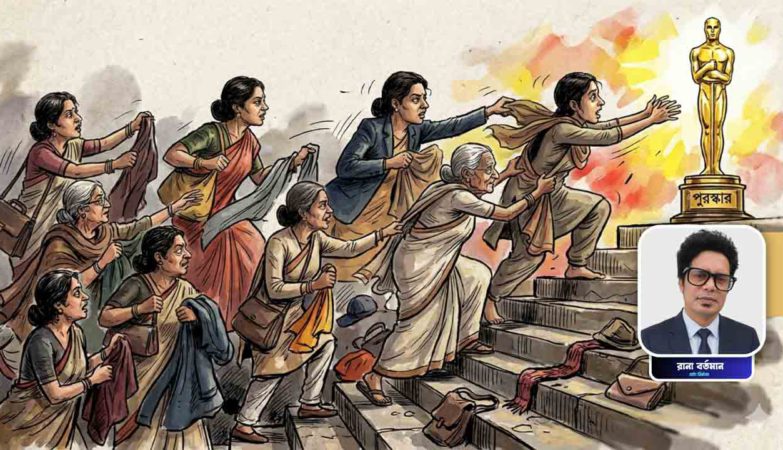 নগ্ন হওয়ার প্রতিযোগীতা চলছে অ্যাওয়ার্ডের নামে