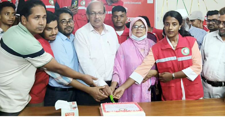 টুঙ্গিপাড়ায় বর্ণাঢ্য আয়োজনে বিশ্ব রেড ক্রিসেন্ট দিবস পালিত