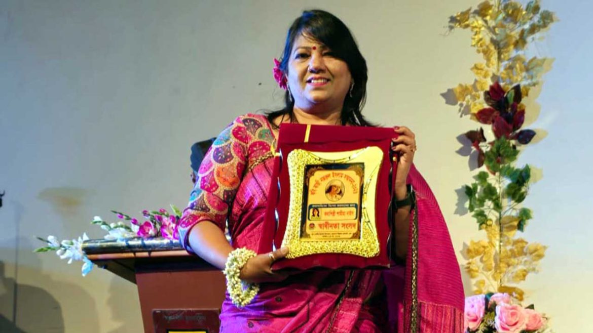 কথাসাহিত্যে অবদানের স্বীকৃতি: ‘কাজী নজরুল ইসলাম সম্মাননা’ পেলেন শামীমা নাইস