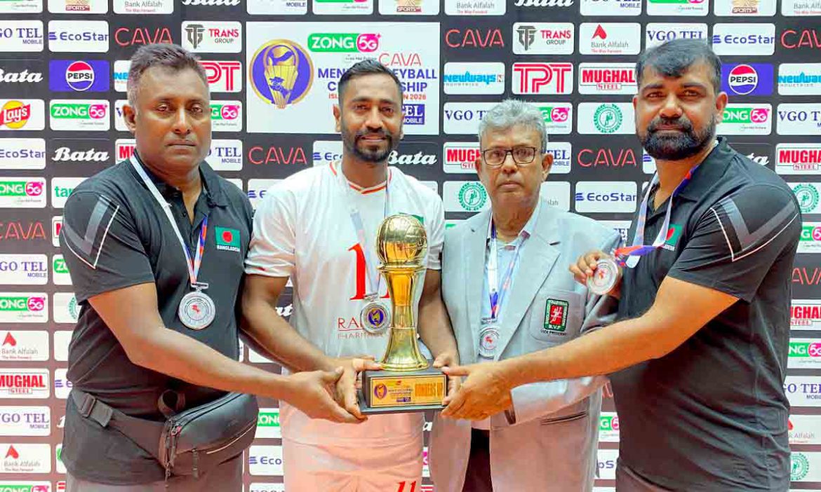 জাতীয় ভলিবল দলকে বিদায় বলছেন সাবেক অধিনায়ক মাসুদ মিলন