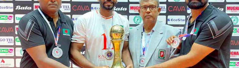 জাতীয় ভলিবল দলকে বিদায় বলছেন সাবেক অধিনায়ক মাসুদ মিলন