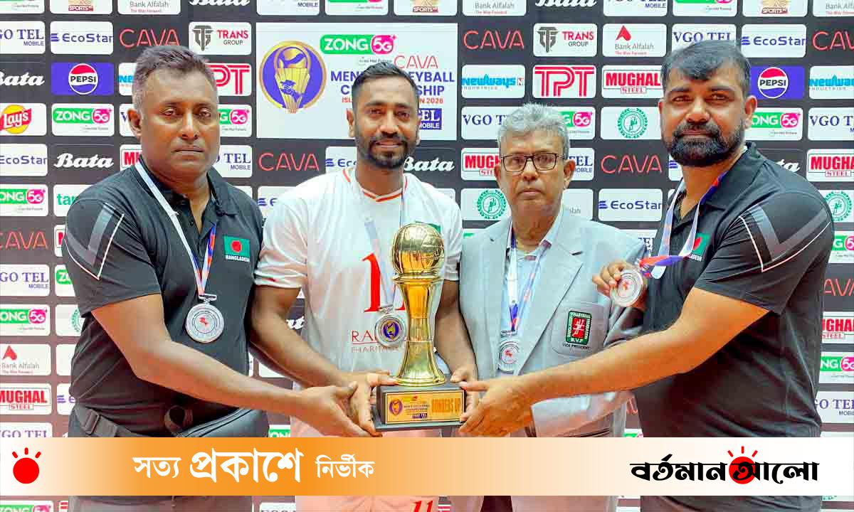 জাতীয় ভলিবল দলকে বিদায় বলছেন সাবেক অধিনায়ক মাসুদ মিলন